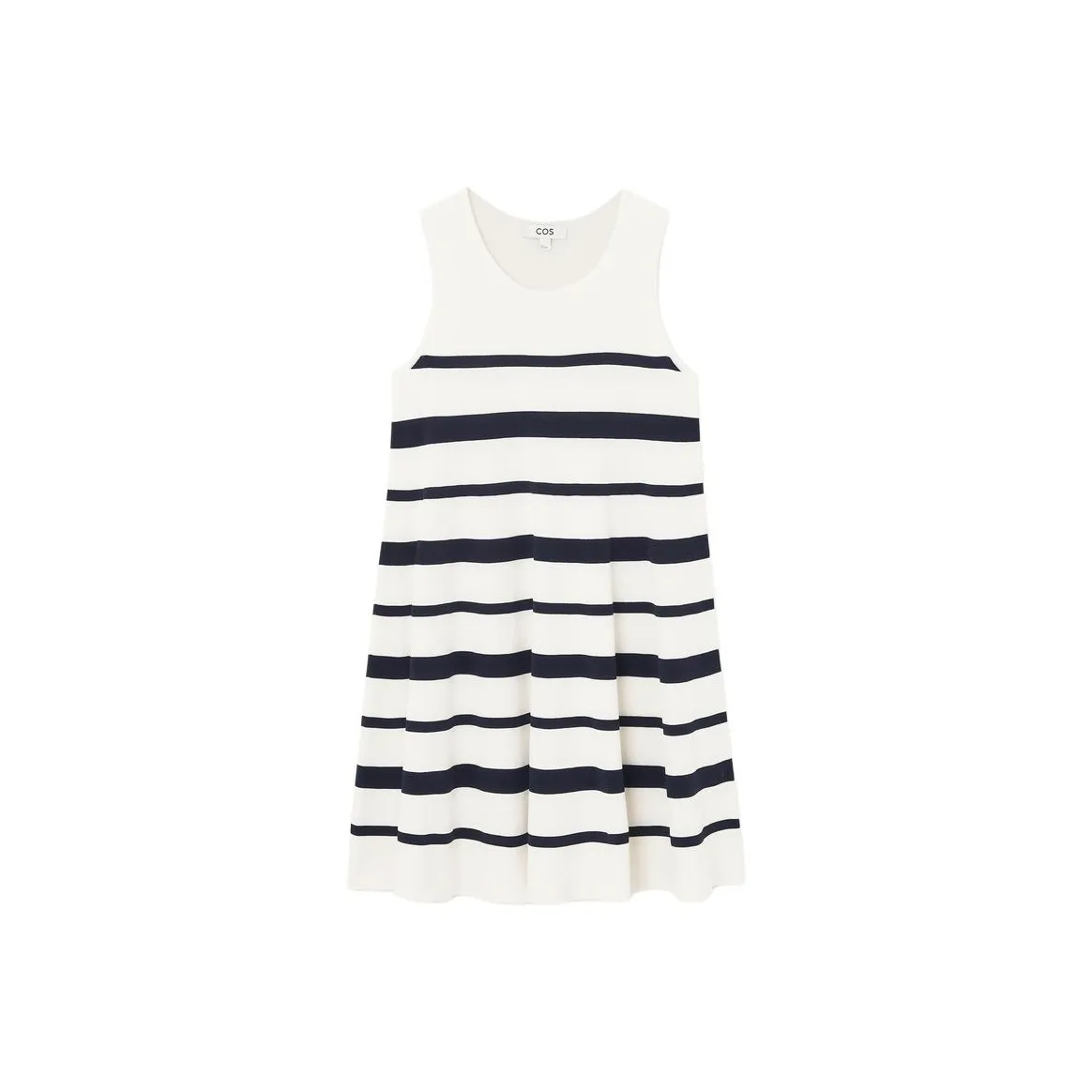 COS Без рукавов Платье Женское Белое