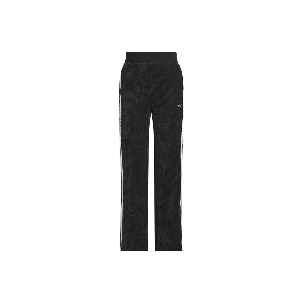 Adidas Originals RETRO FW24 SPORTS DROP 1 Knitted Sweatpants logo-print Women's Black