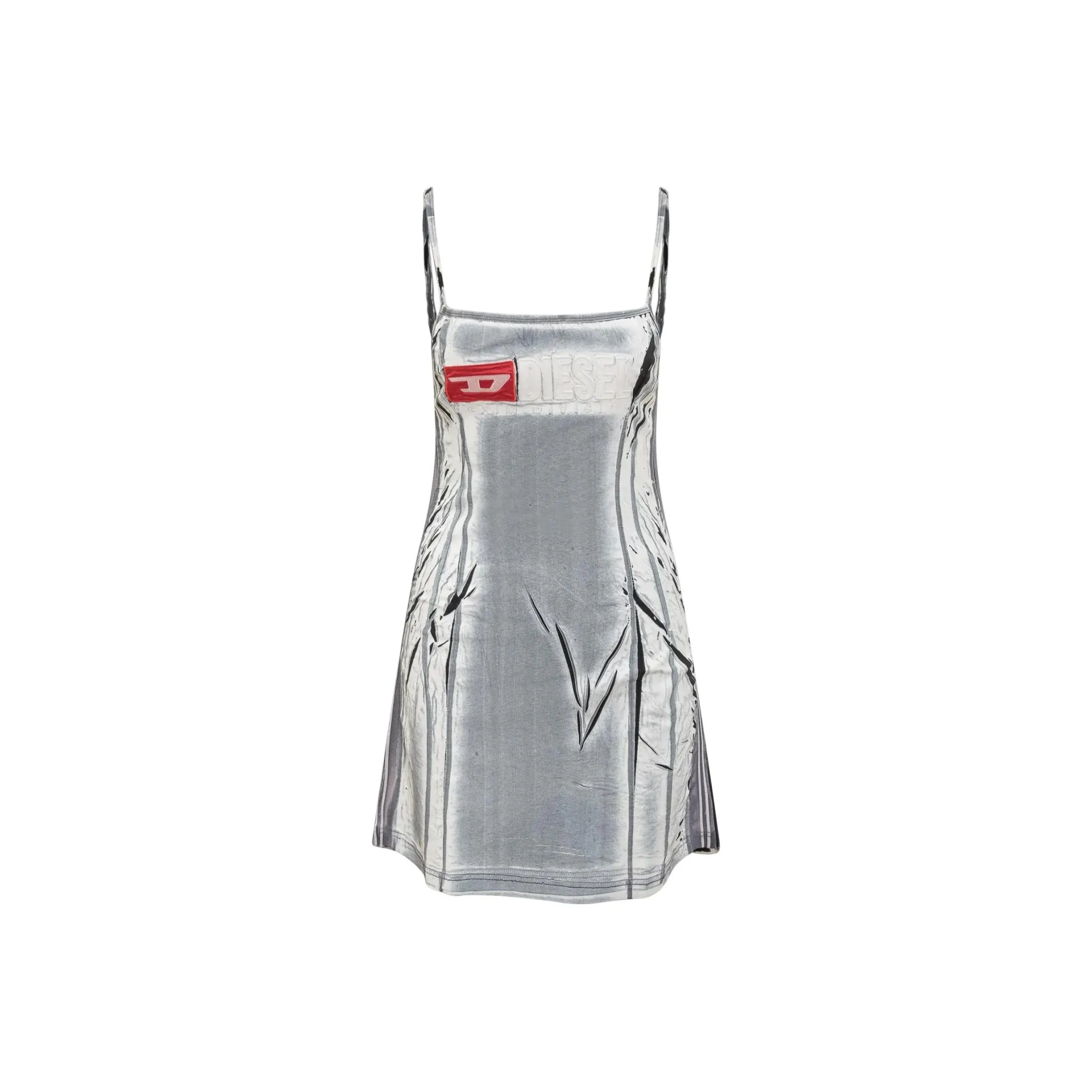 DIESEL Slip Dresses Women's Silver