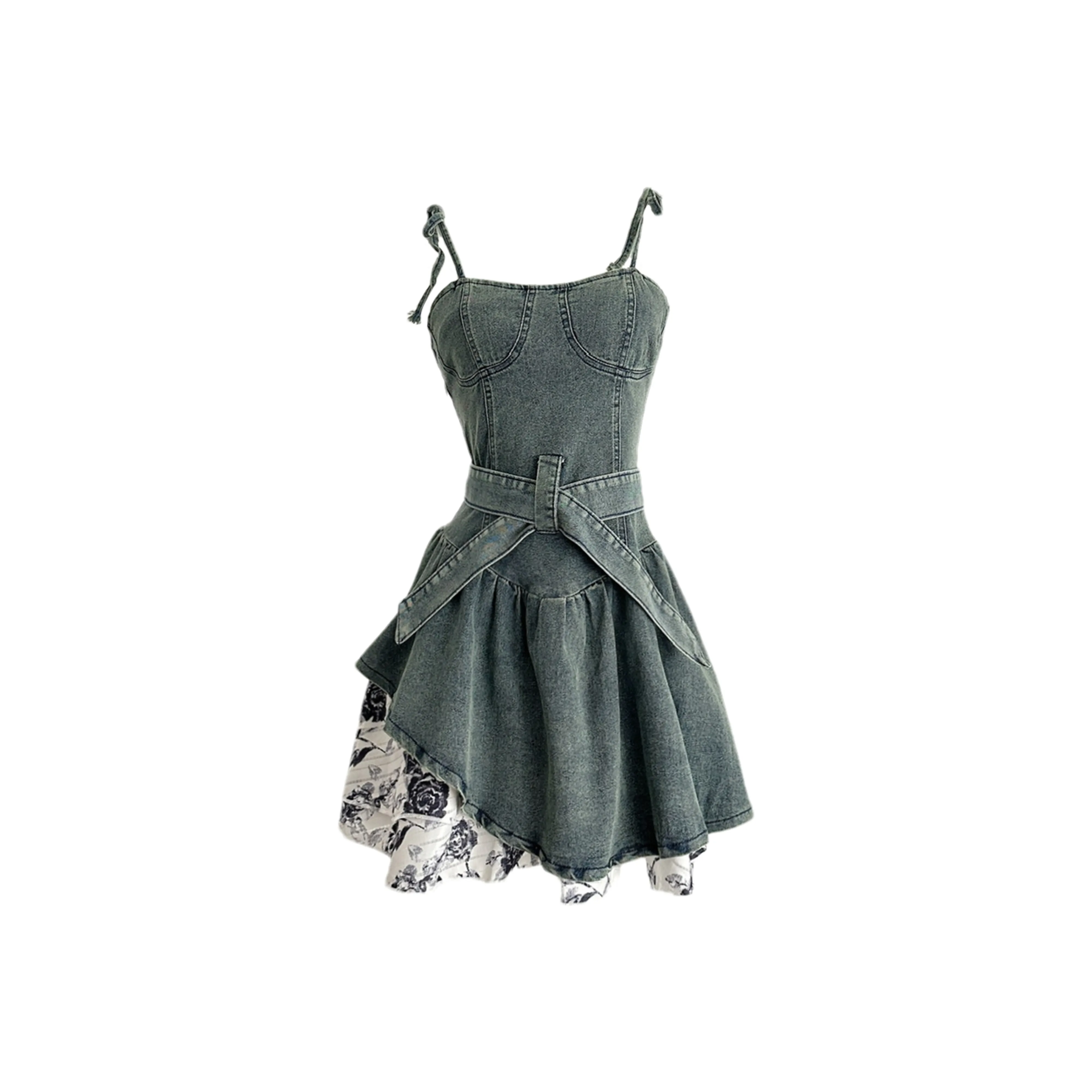 Nooidea Official Slip Платье Женское Джинсовый Синий