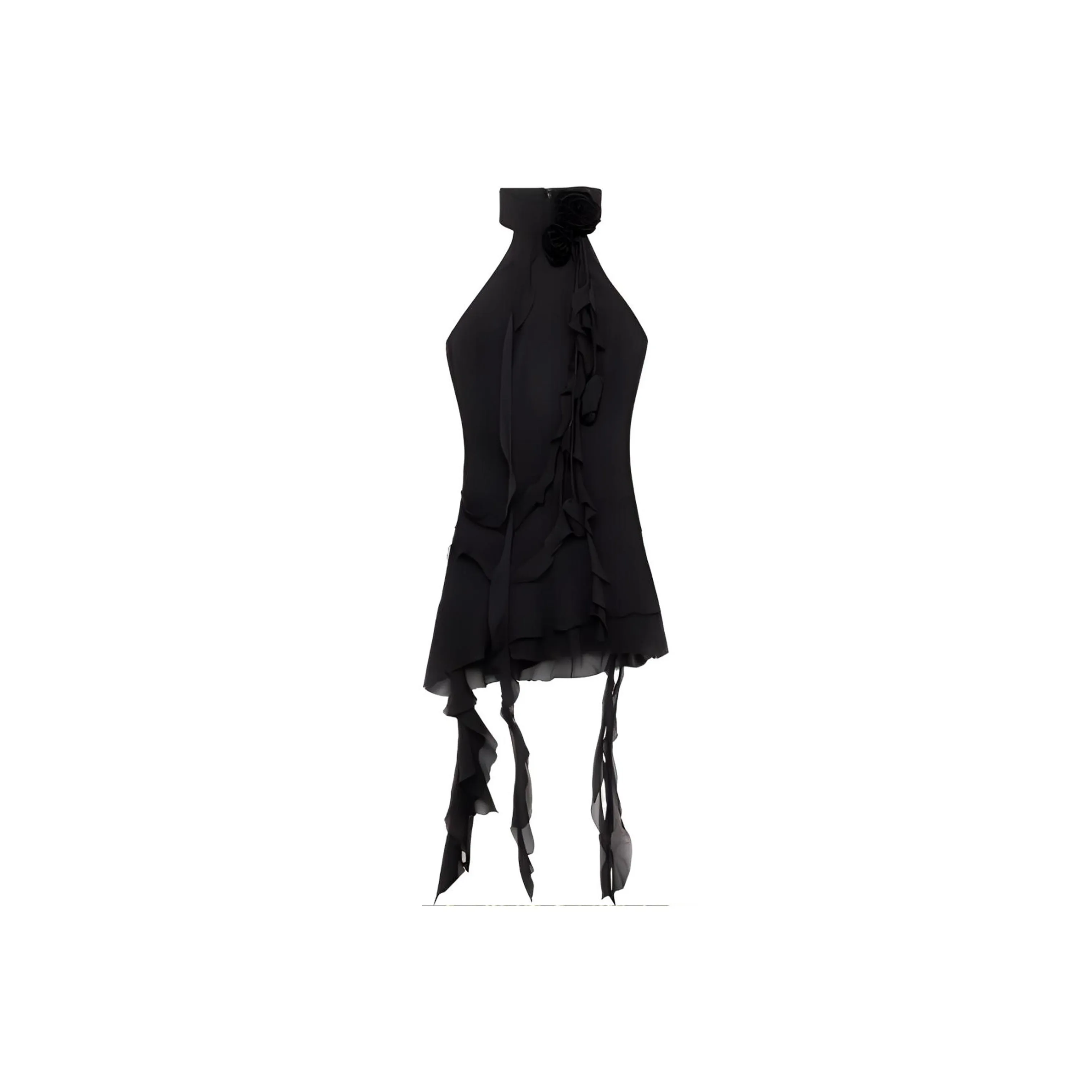 Blumarine Sleeveless Dresses Women's Black