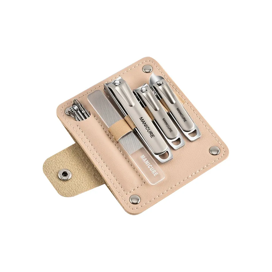 CONGBI 10 шт Набор инструментов для ухода за ногтями Набор ножниц для ногтей Ложки для ушей Наборы одежды