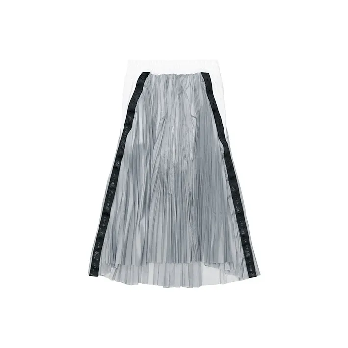 Sacai X Nike Casual Long Skirts Women's Gray