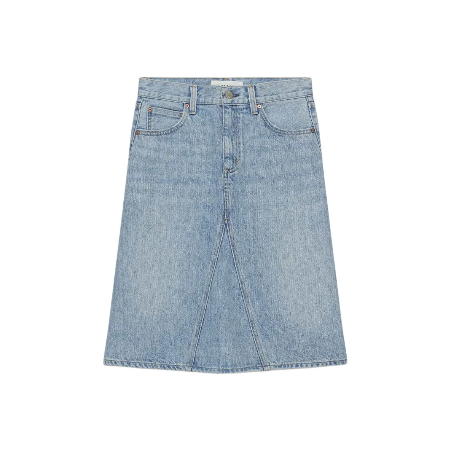 ARITZIA FW24 Denim Forum The '90s Midi Denim Skirt Denim Long Skirt Women's BLEU Синий