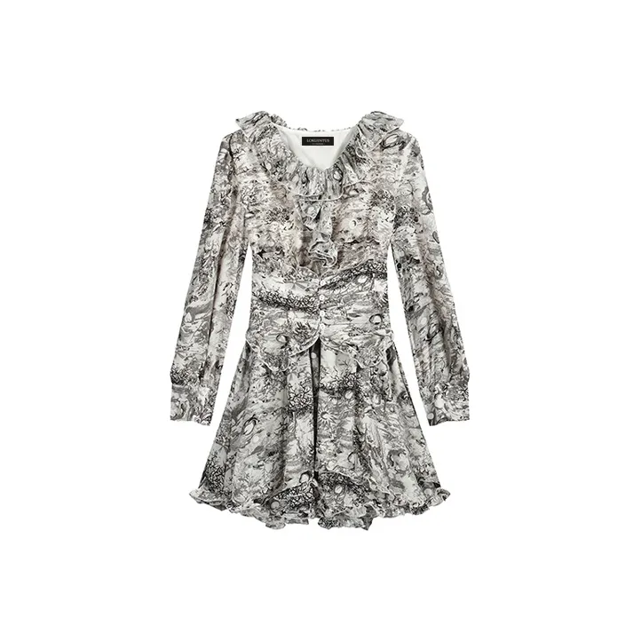 LOKUINTUS Long-Sleeved Dresses Women's Multicolor