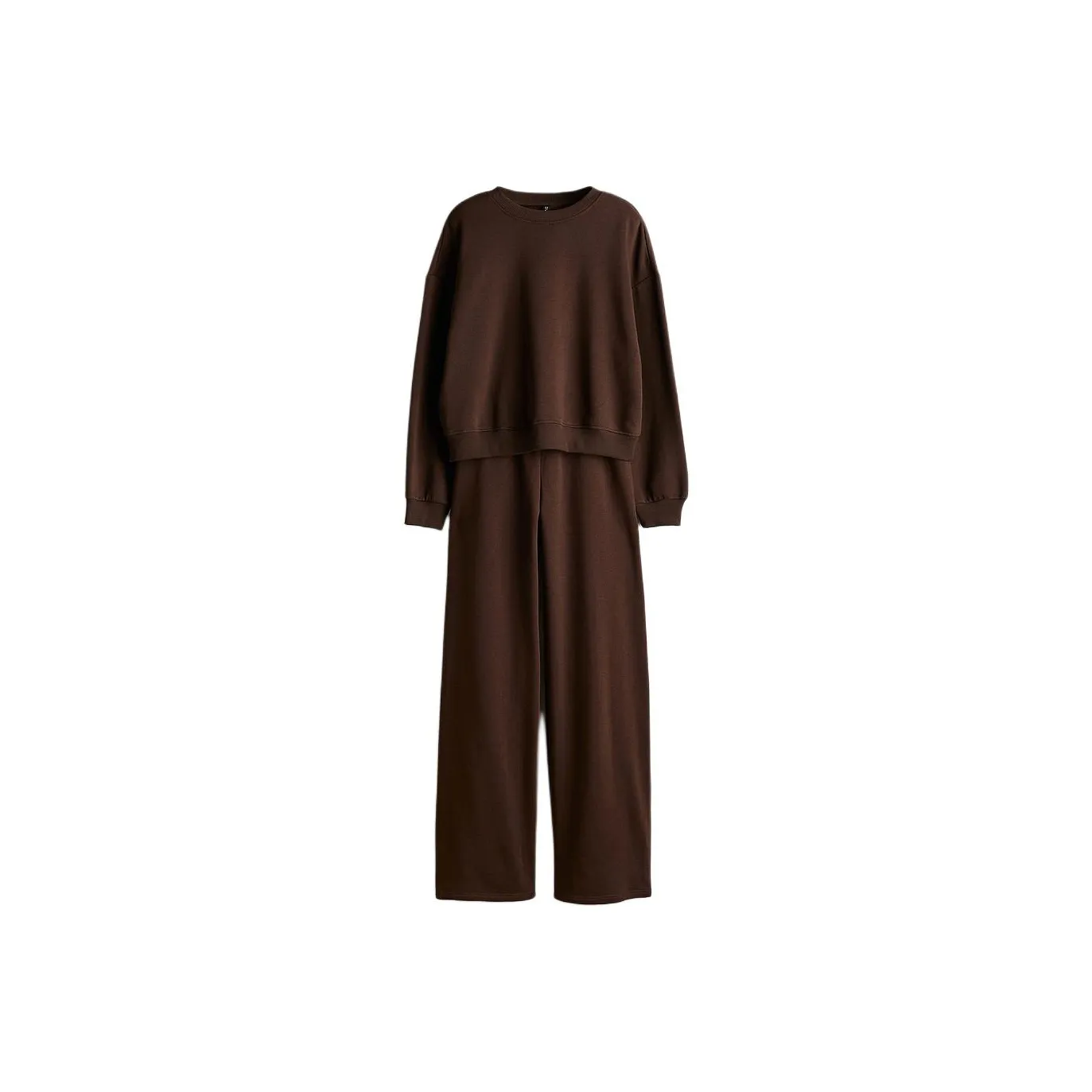 H&M Sweatshirt Set Women's Dark Brown