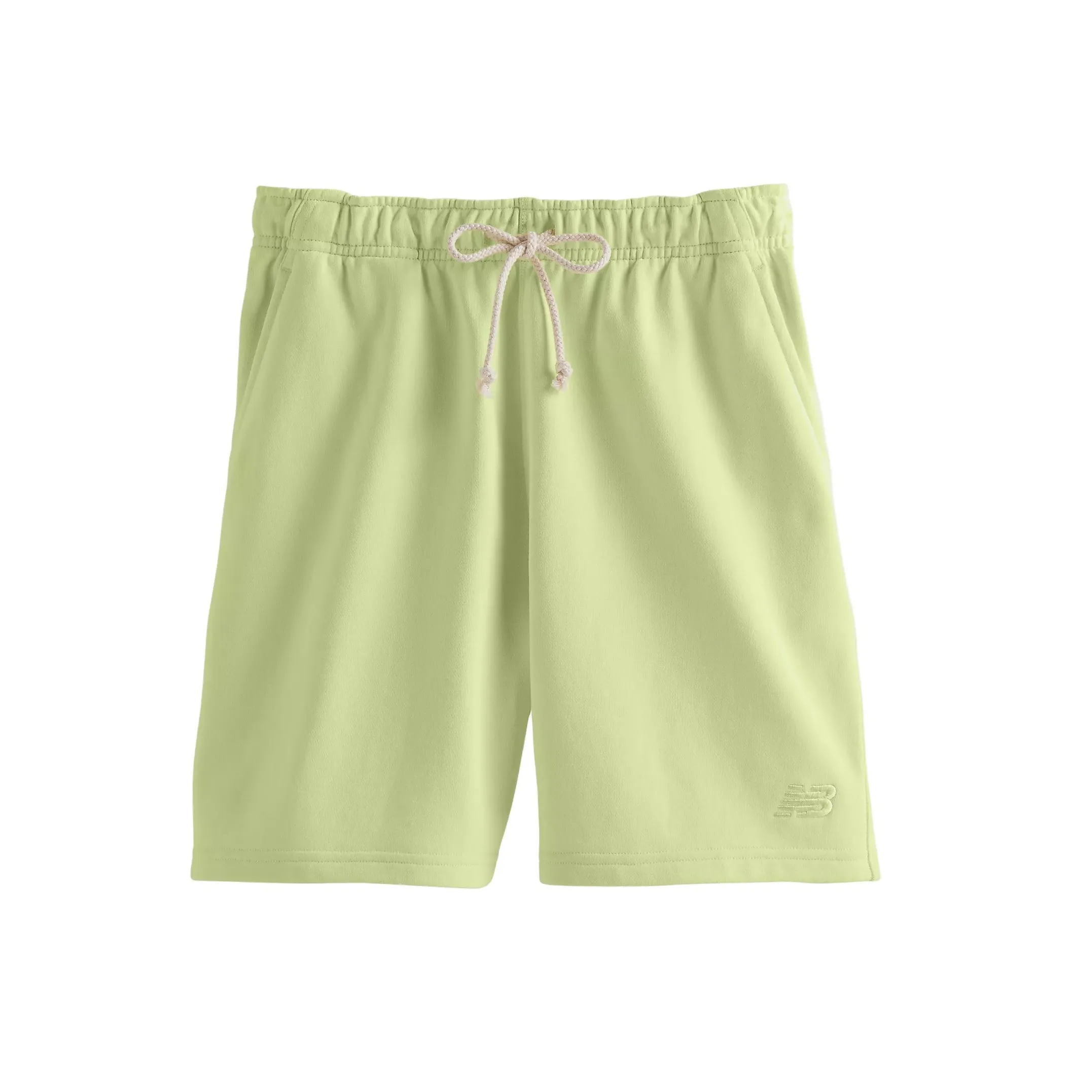New Balance Повседневные шорты Женские Неоново-желтые