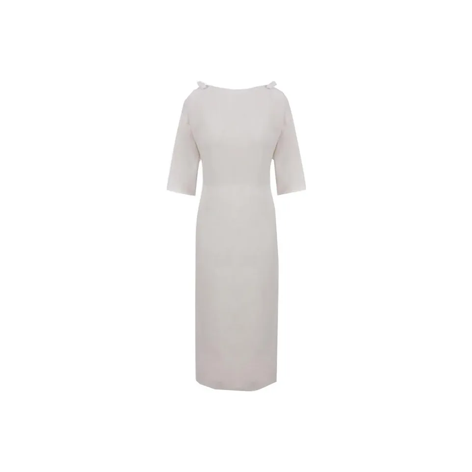Valentino Short Sleeved Dress Women's White