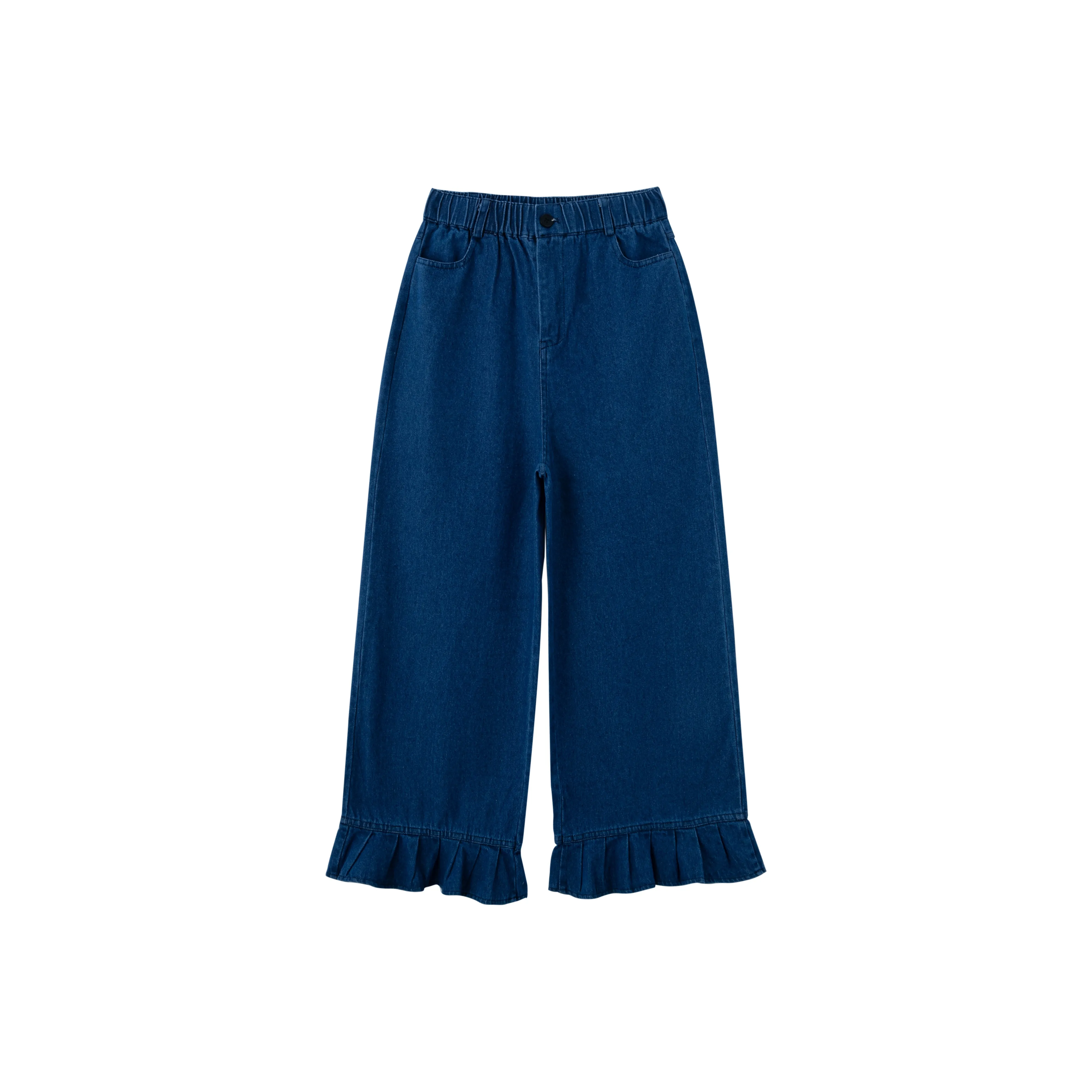 TEME Темно-синие Женские Джинсы