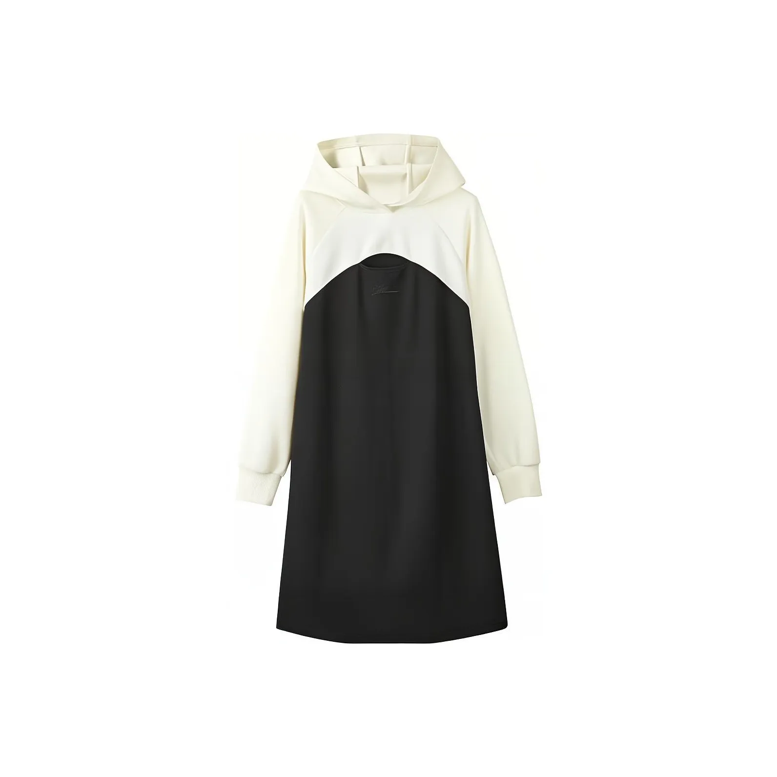Skechers Long Sleeved Dress In Carbon Black Women's Carbon Black