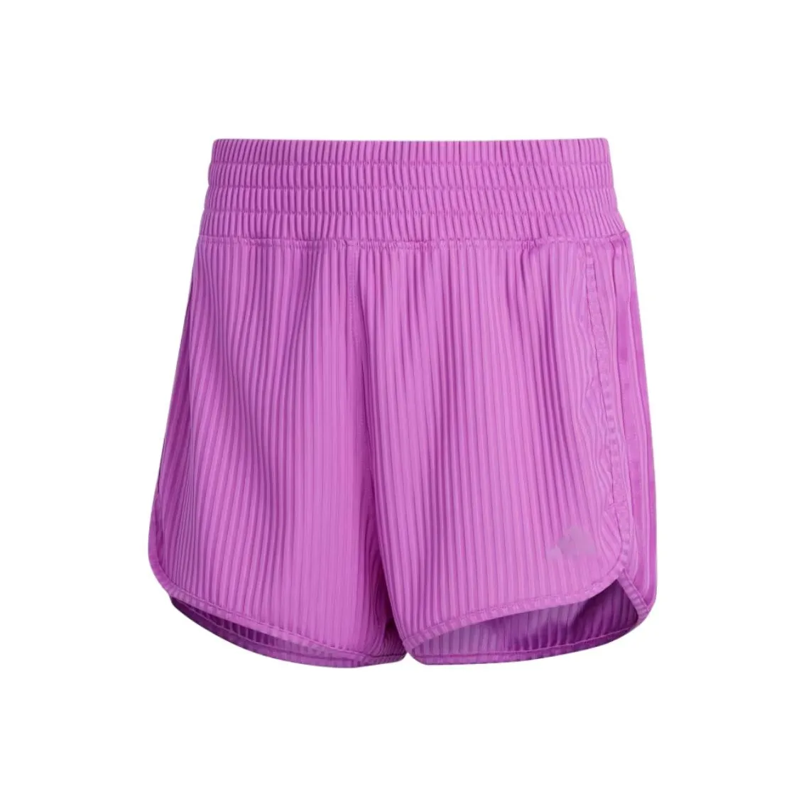 Adidas Free Shipping With AdiClub Pacer All Gym Seasonal Rib High-Rise Tonal 3-Stripes Shorts