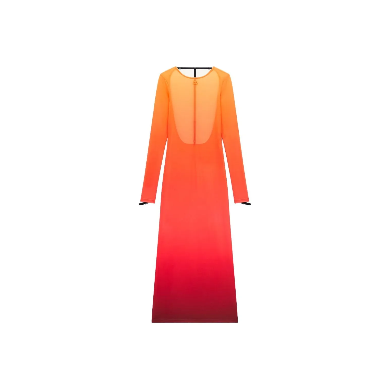 Courrèges Lingerie Second Skin Long Dress 'Degrade Sunset'