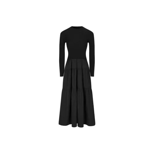 MOUSSY Женские Платья с Длинным Рукавом