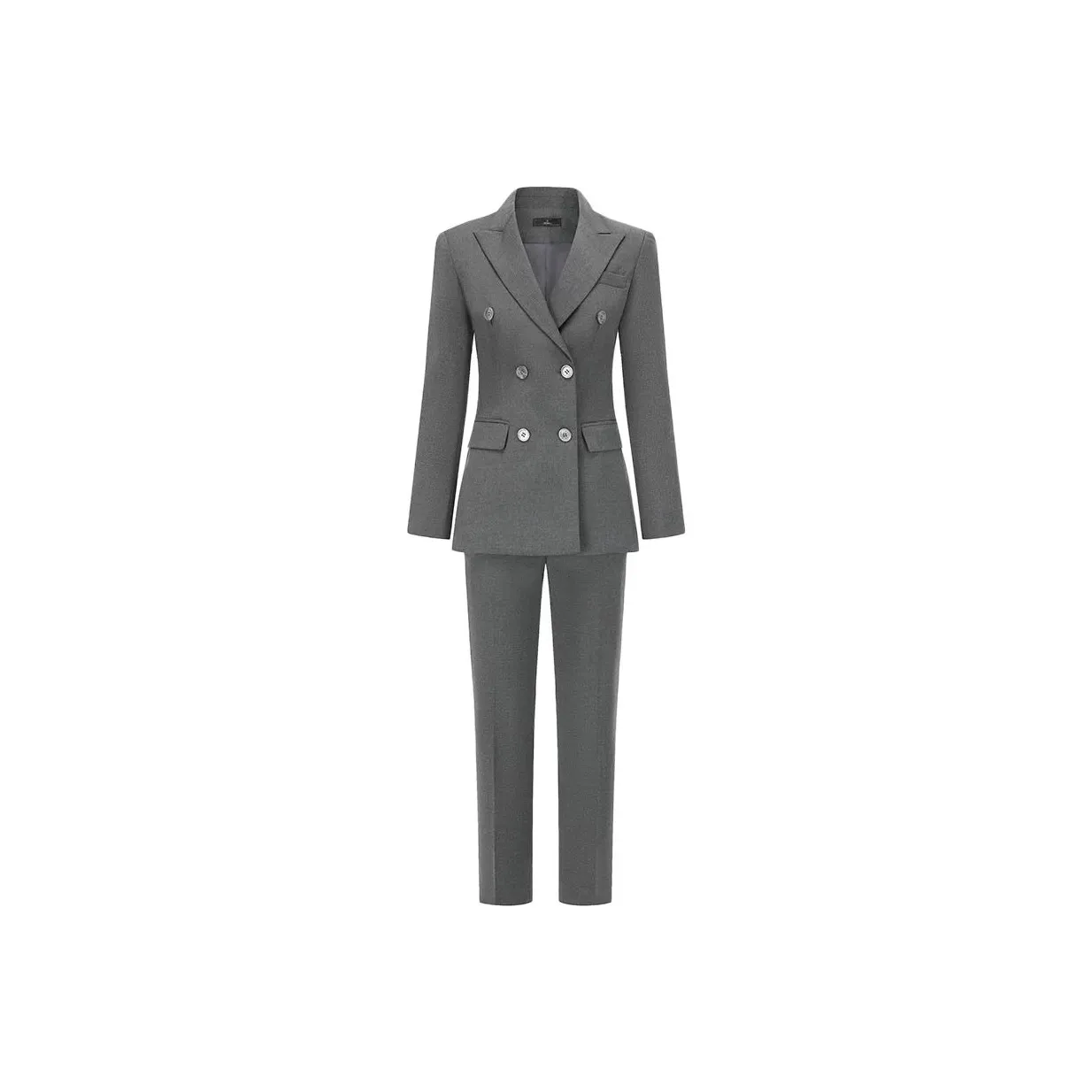 ONE SHALLOW Городской CHIC Стиль Бизнес Костюм Женские Серый