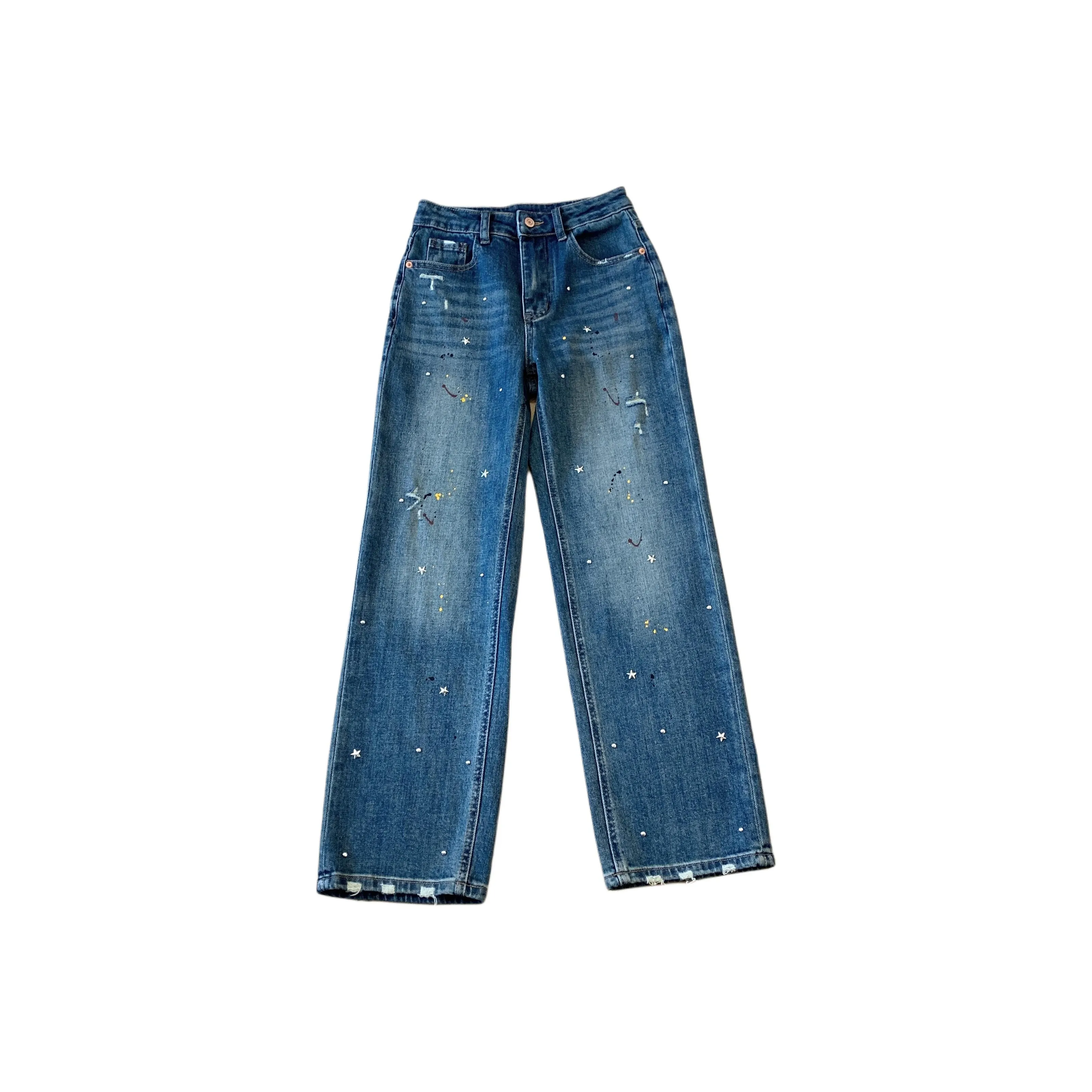 OUBO Синие Женские Джинсы