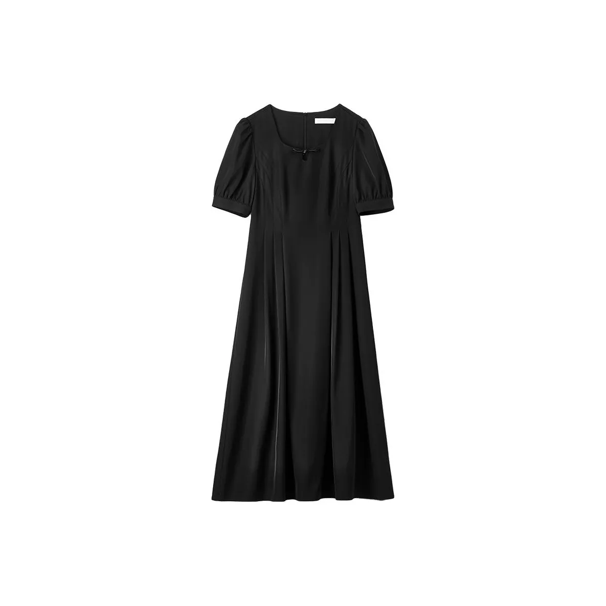SENTUBILA Short Sleeved Dress Women's Elegant Black