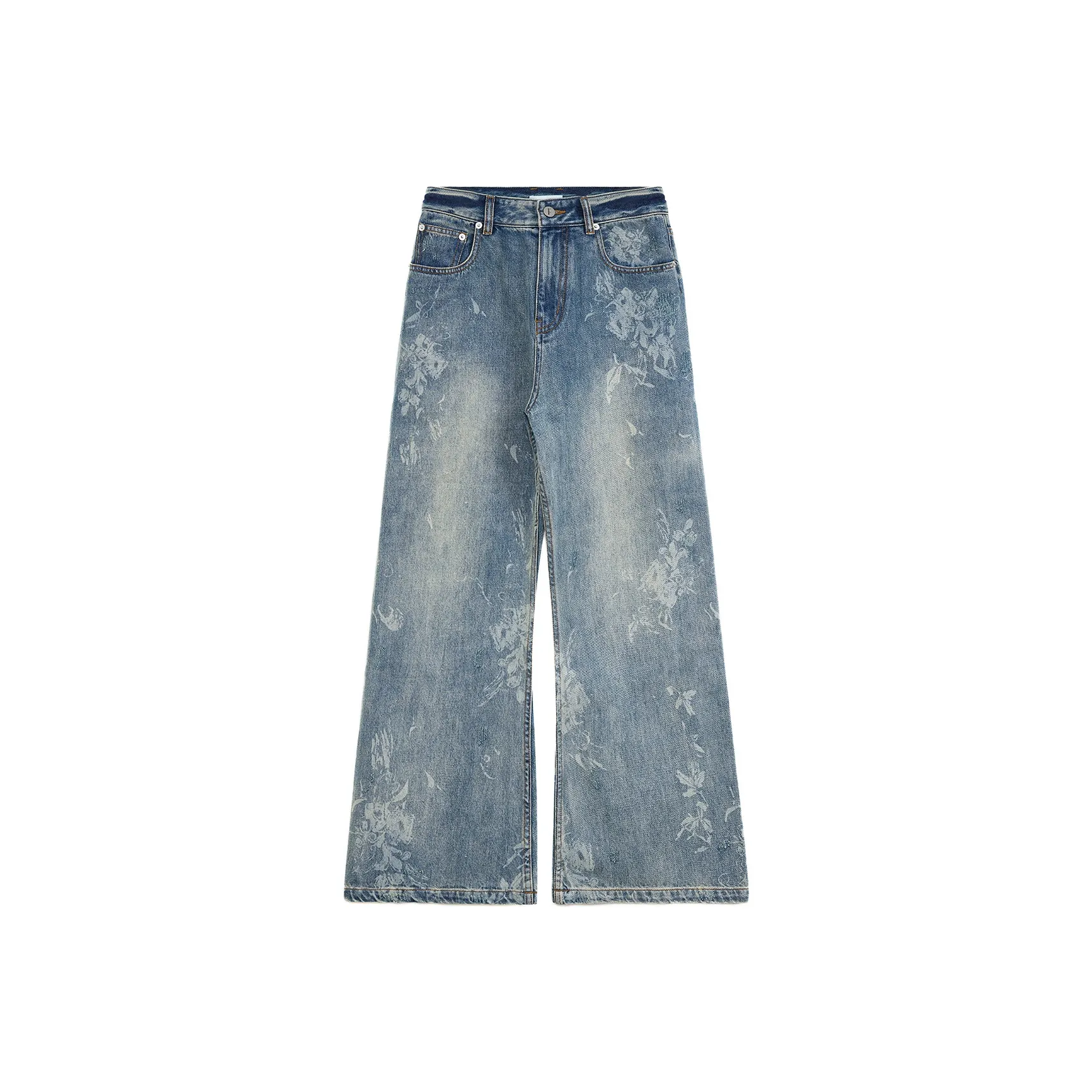 FIRELADY FUR Jeans Women's Vintage Blue