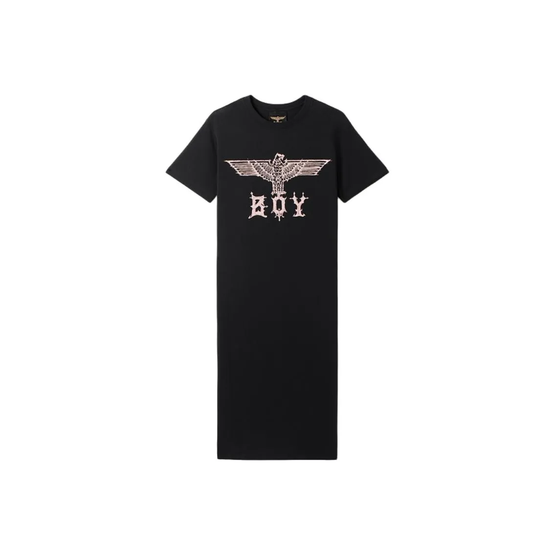 Boy London Короткий рукав Платье Женское Черное