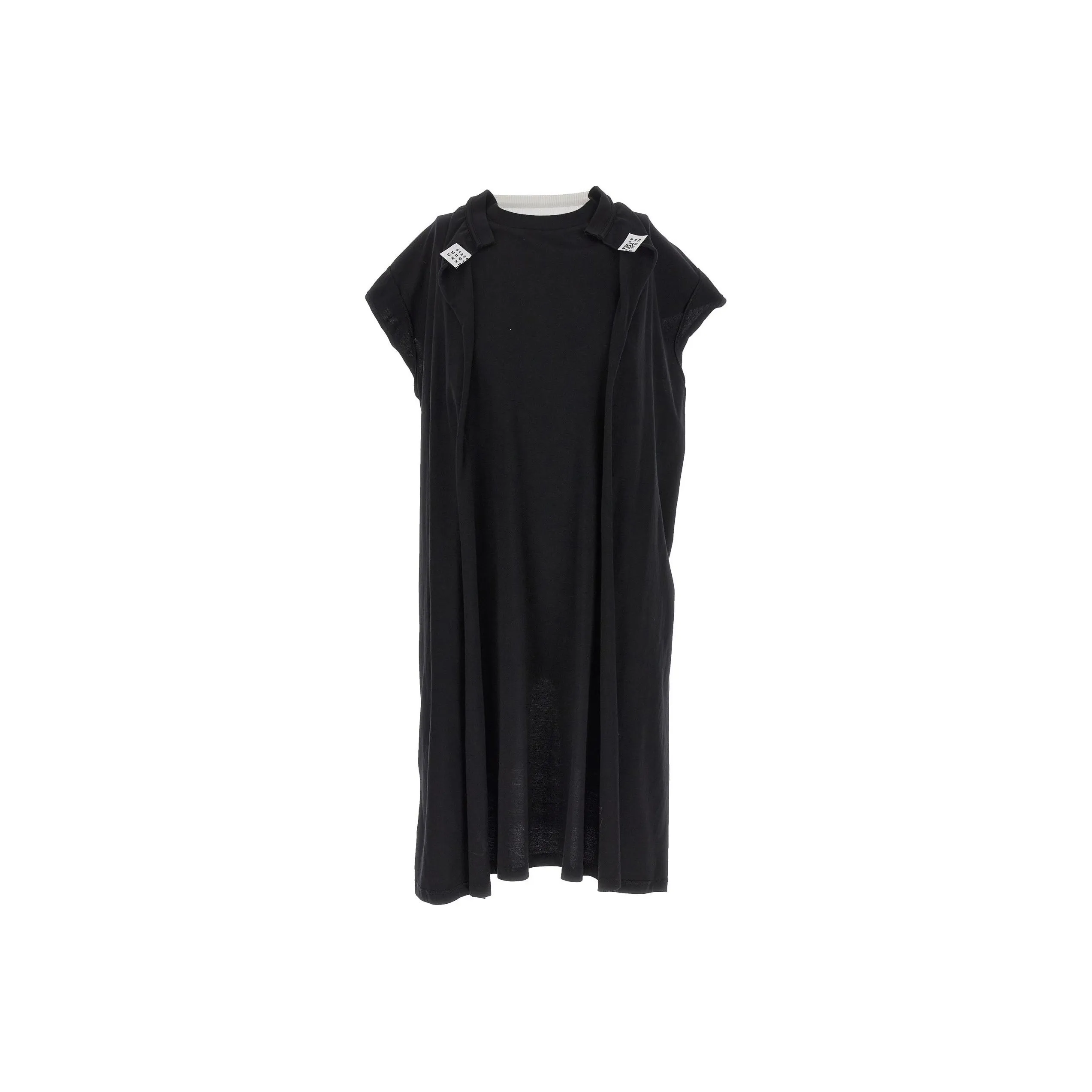MM6 Maison Margiela Layered Sleeveless Midi Dress