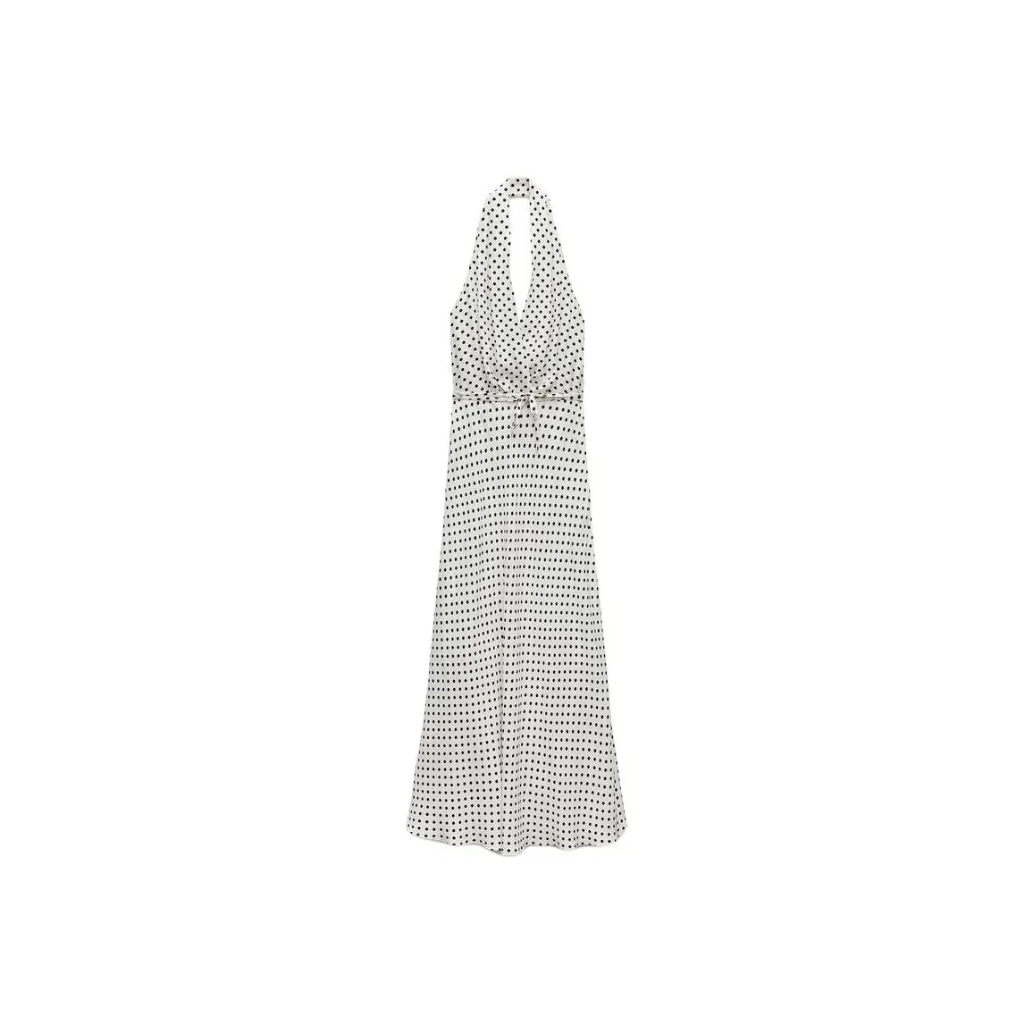 ZARA Sleeveless Dress Women's Gray White