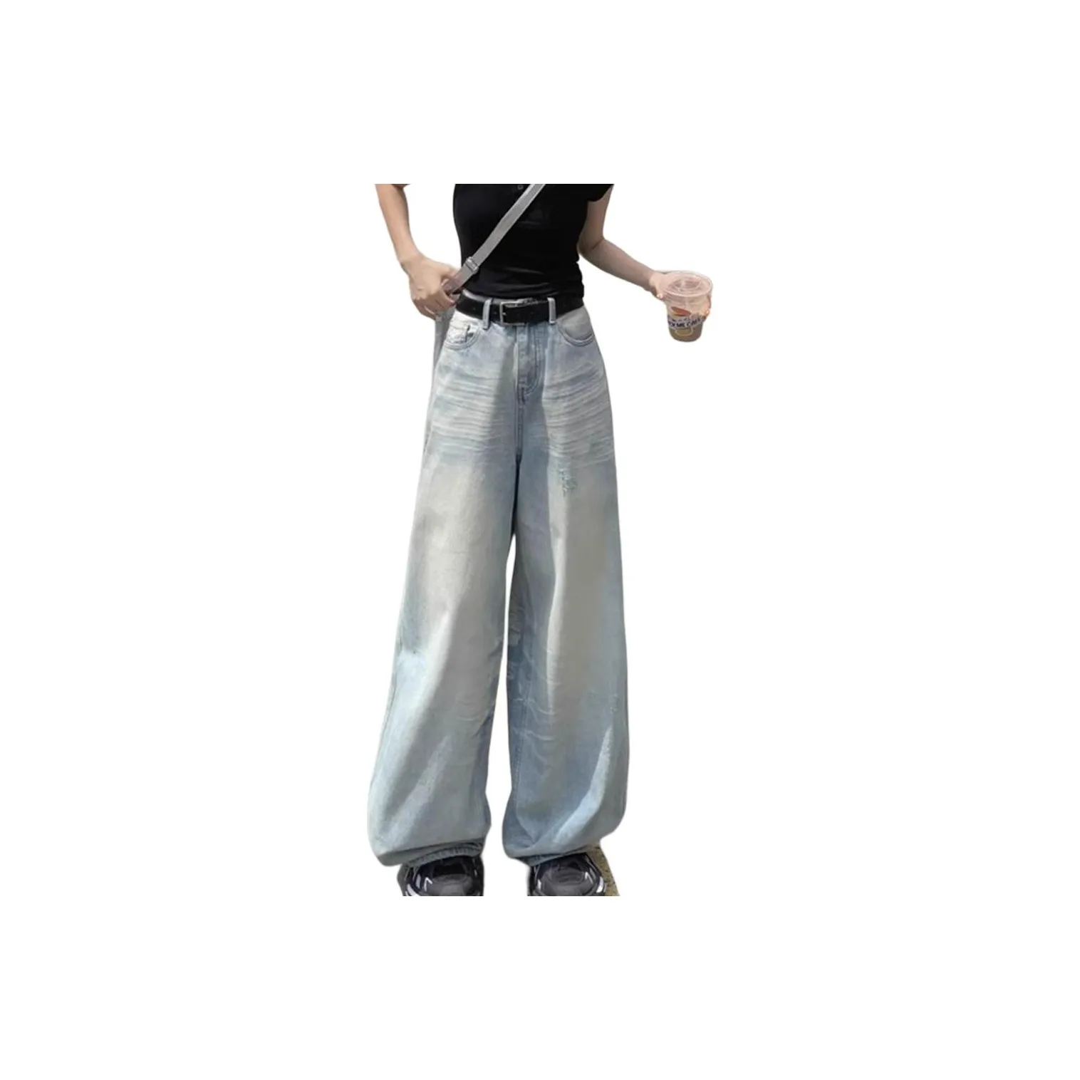 YEARNED Синие Женские Джинсы