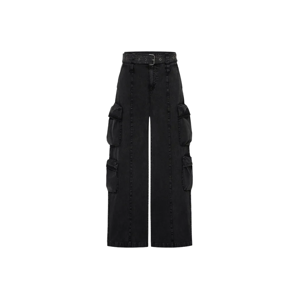 MOCO Джинсы Женские Бамбуковый Уголь Черный