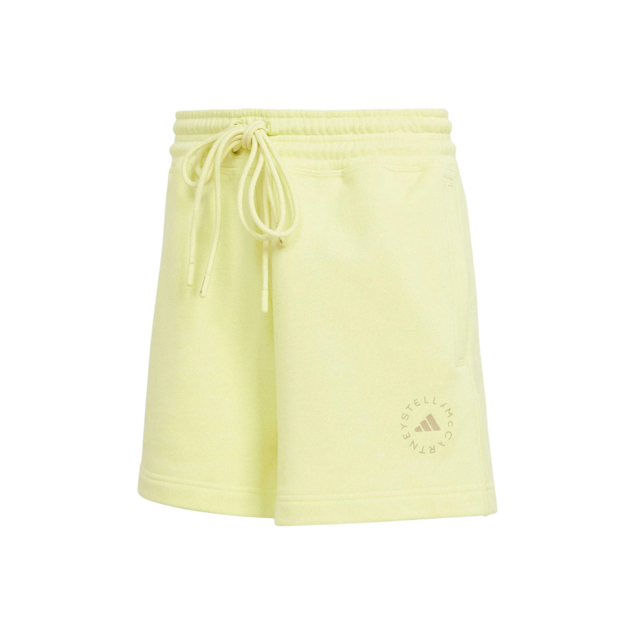 Adidas TRUECASUALS Махровые Короткие Повседневные Шорты Женские Розовые Желтые