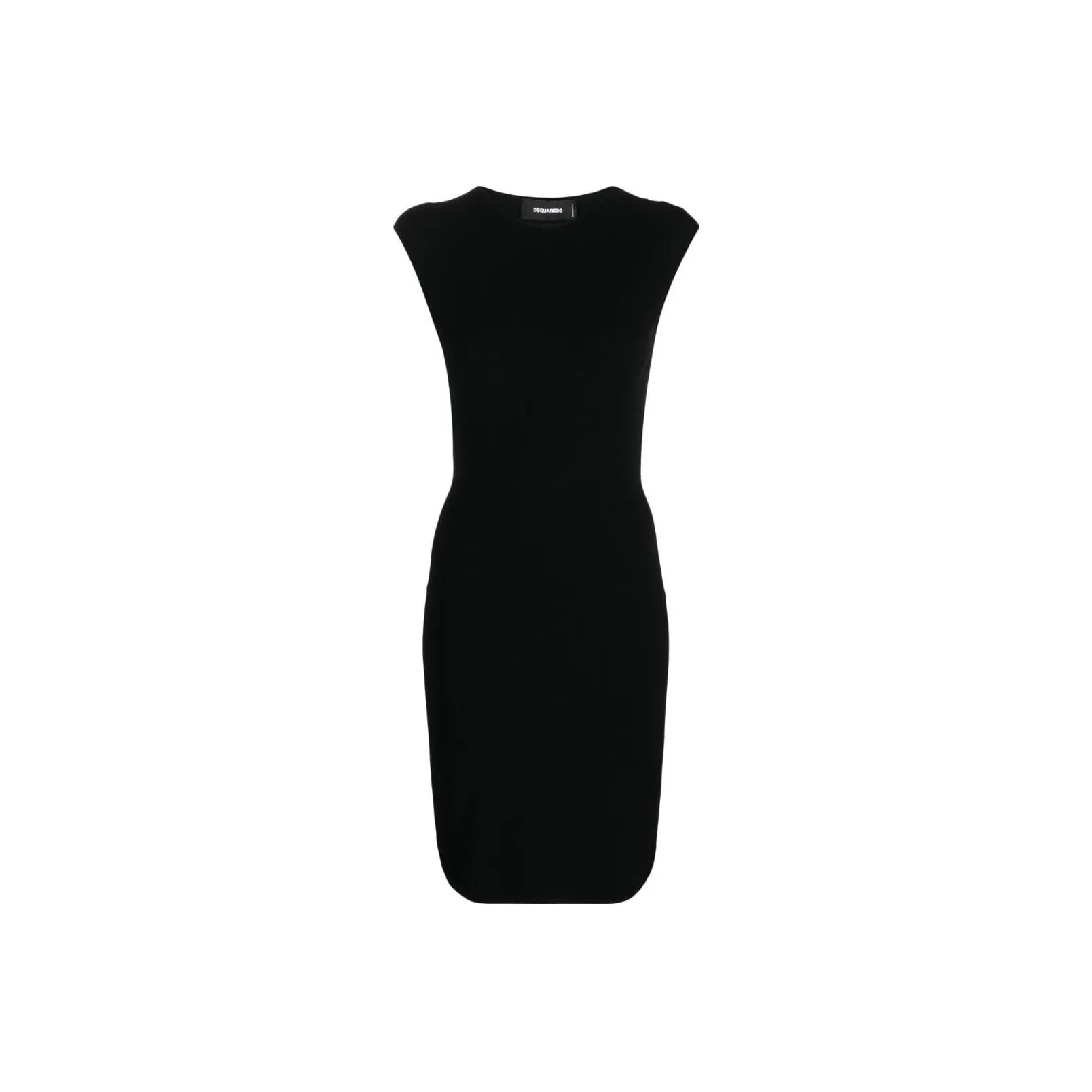 DSQUARED 2 Open Back Crewneck Mini Dress