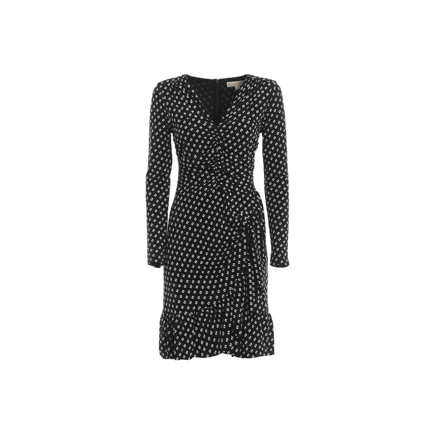 MICHAEL KORS MMK Long Sleeved Dress Women's Black