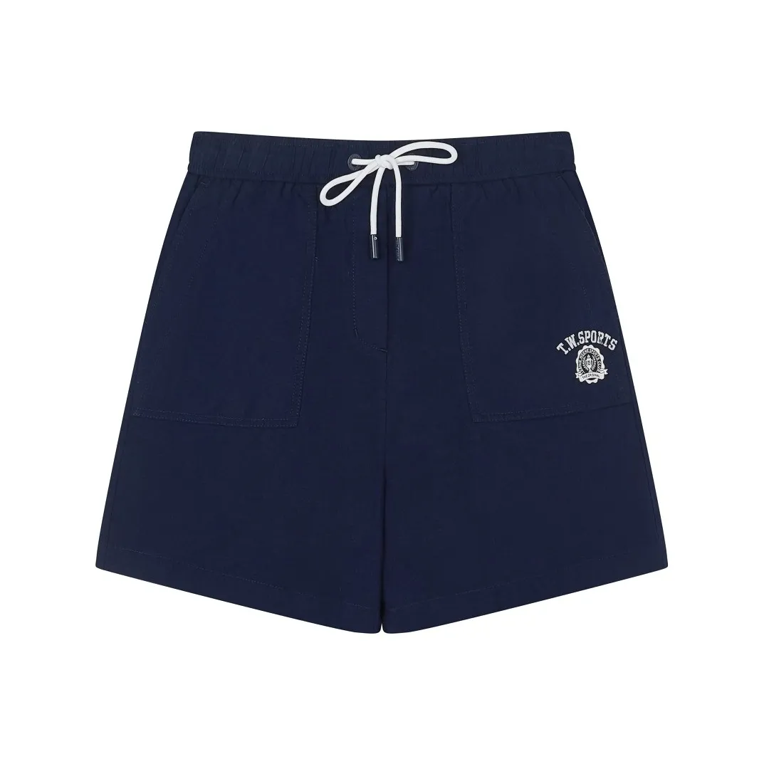 Teenie Weenie Casual Shorts Women's Navy Blue