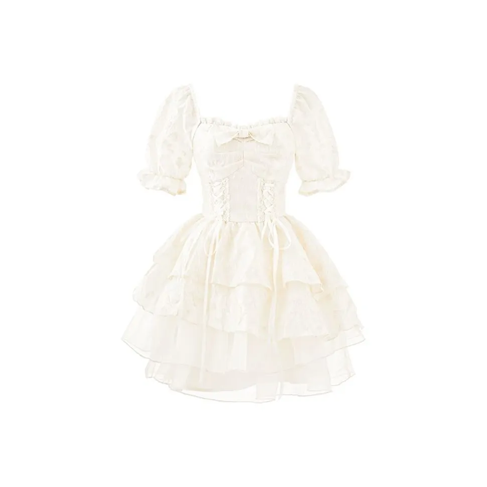 Бренд Cotton Shopping короткий рукав платье женское