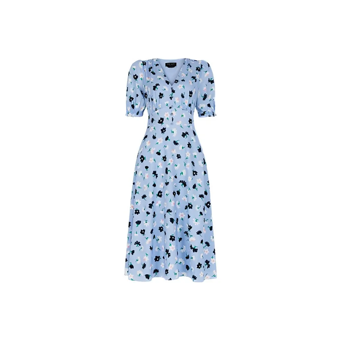 Kate Spade SS24 Short Sleeved Dress Women's Polaris Color