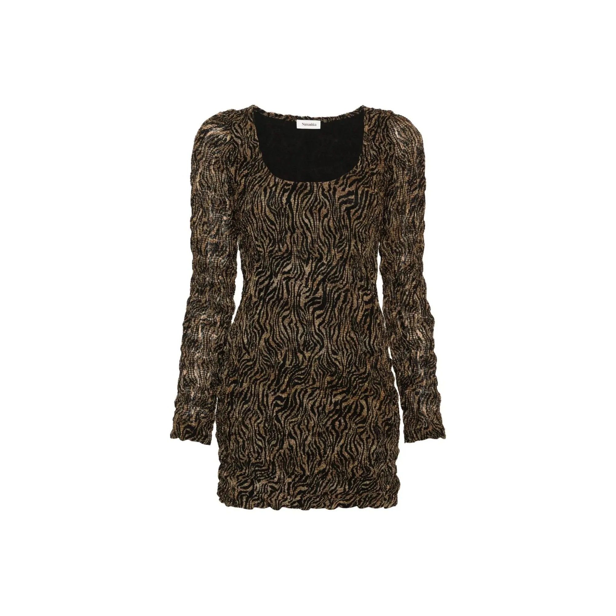 NANUSHKA Frensi Zebra print Minidress