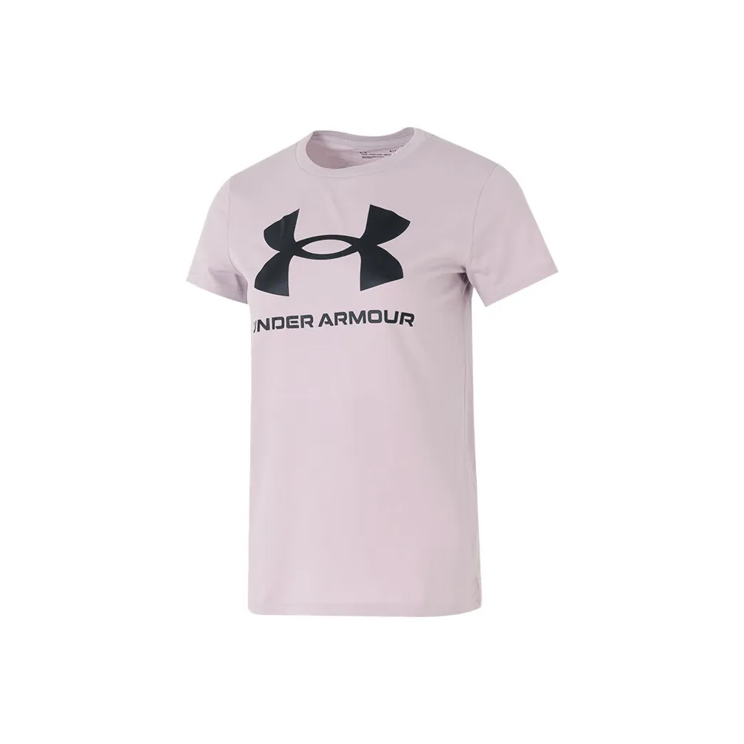 Under Armour T-Shirt Женская Светло-фиолетовая