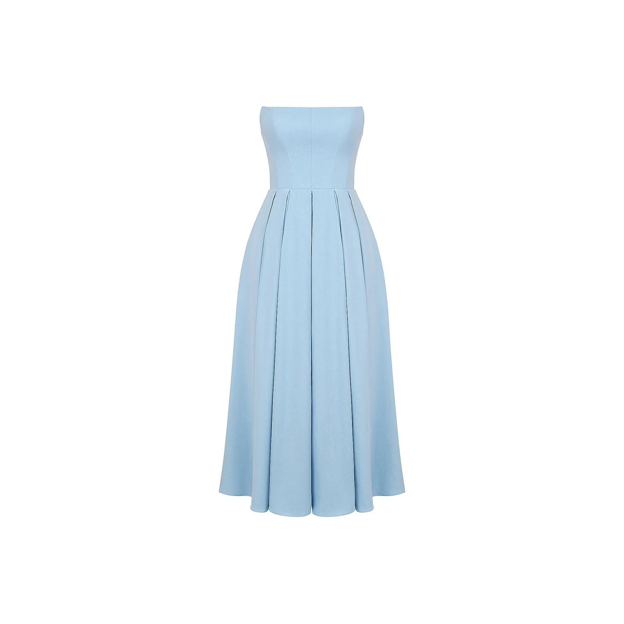 HOUSE OF CB AUDREY Sleeveless Dress Women's BLUE/Blue