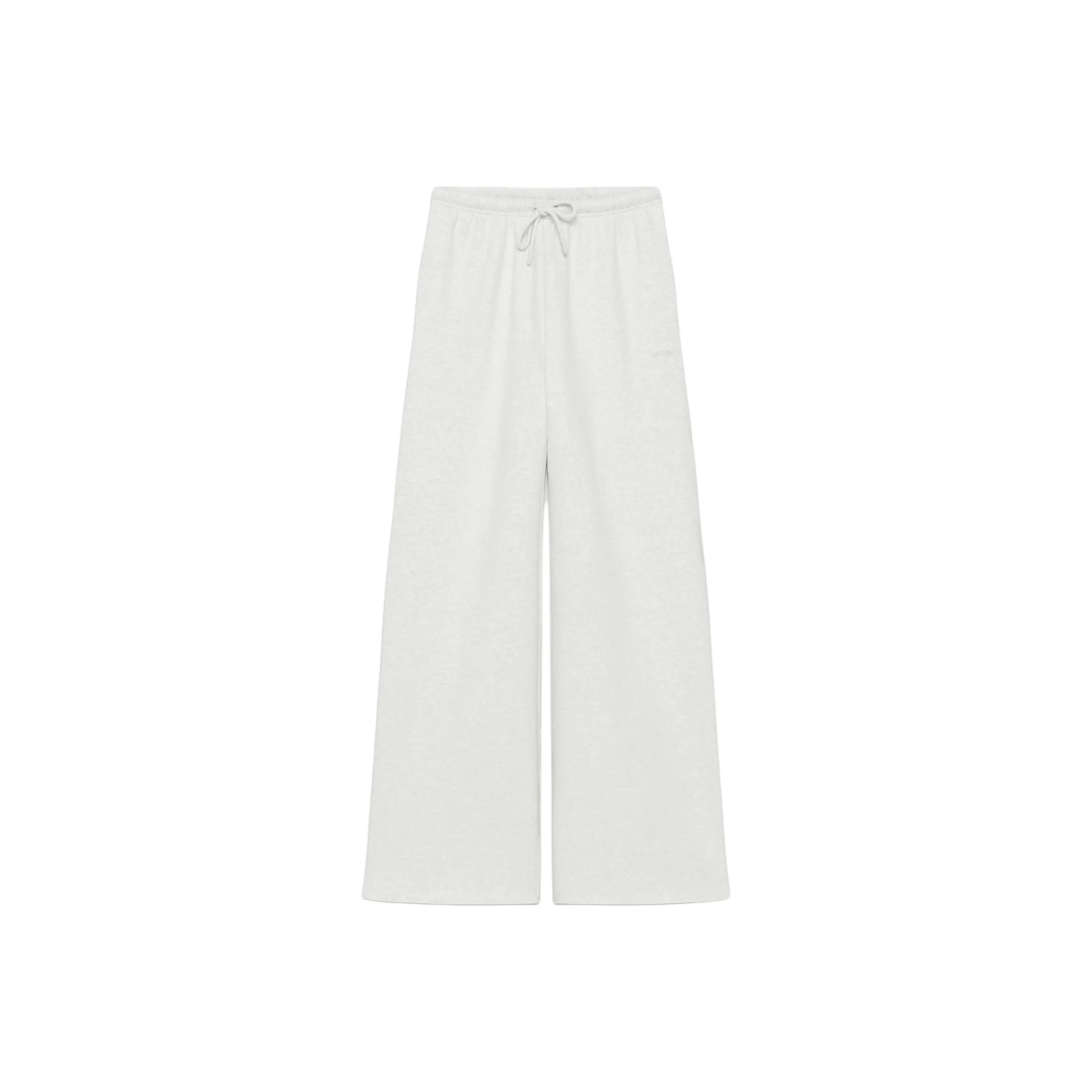 ARITZIA Cozy Sweatfleece Mega FlutterTM Sweatpant Knitted Sweatpants Women's Heather Cloud White/Heather Cloud White