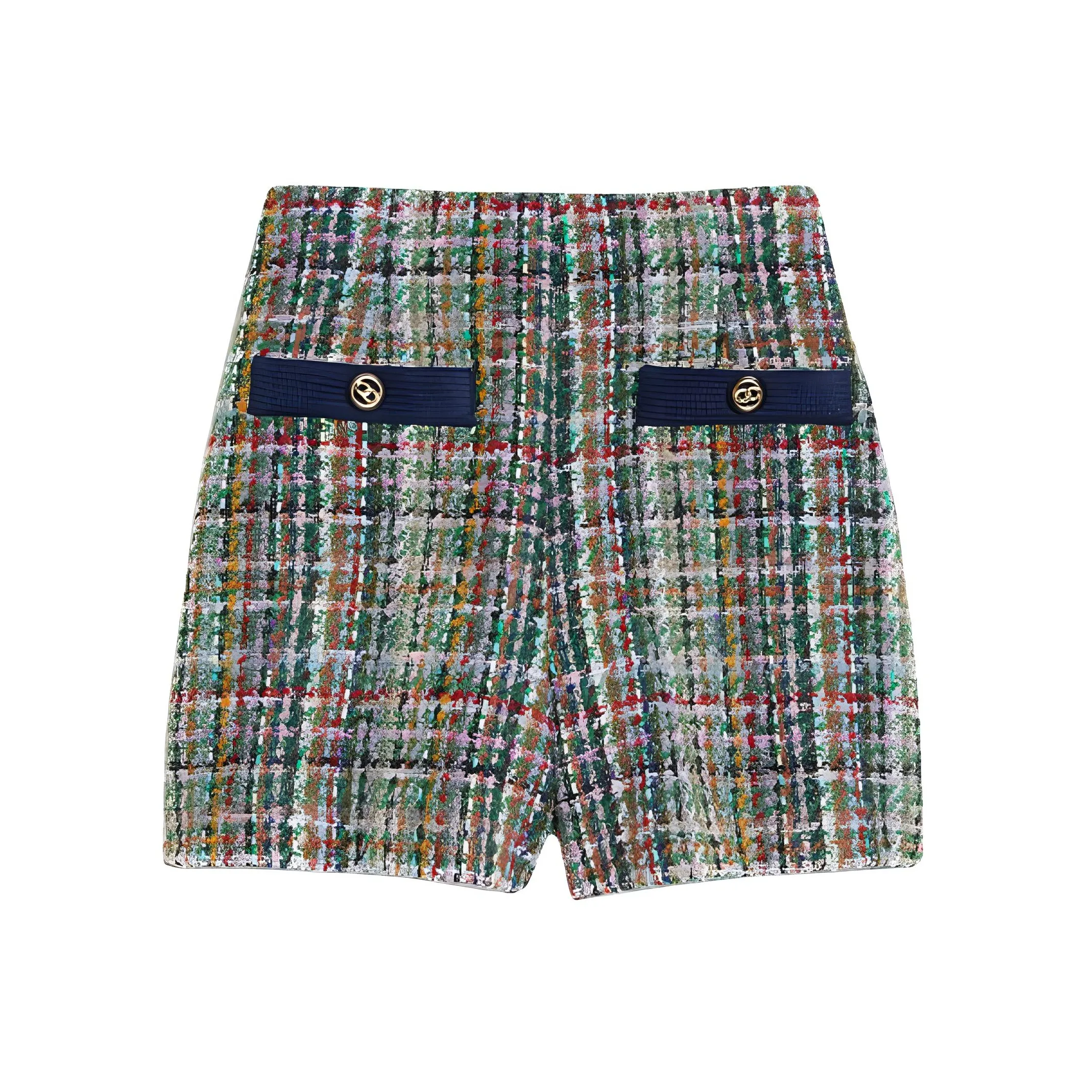 Sandro FW20 Повседневные шорты Женские Многоцветные