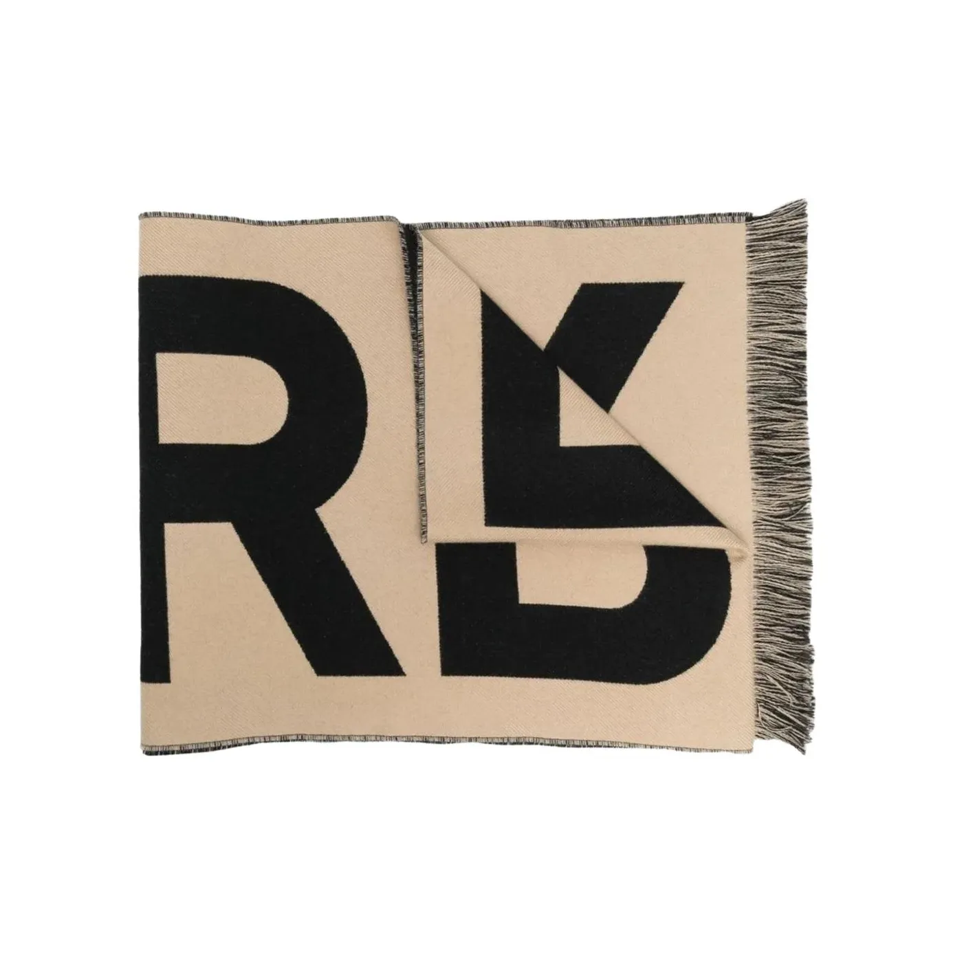 Burberry Wool Football Scarf