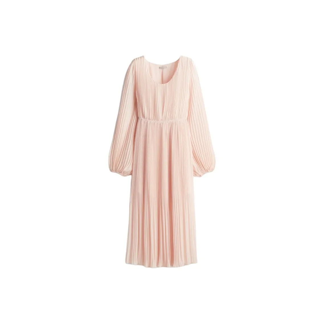 H&M Long Sleeved Dress Women's Soft Pink