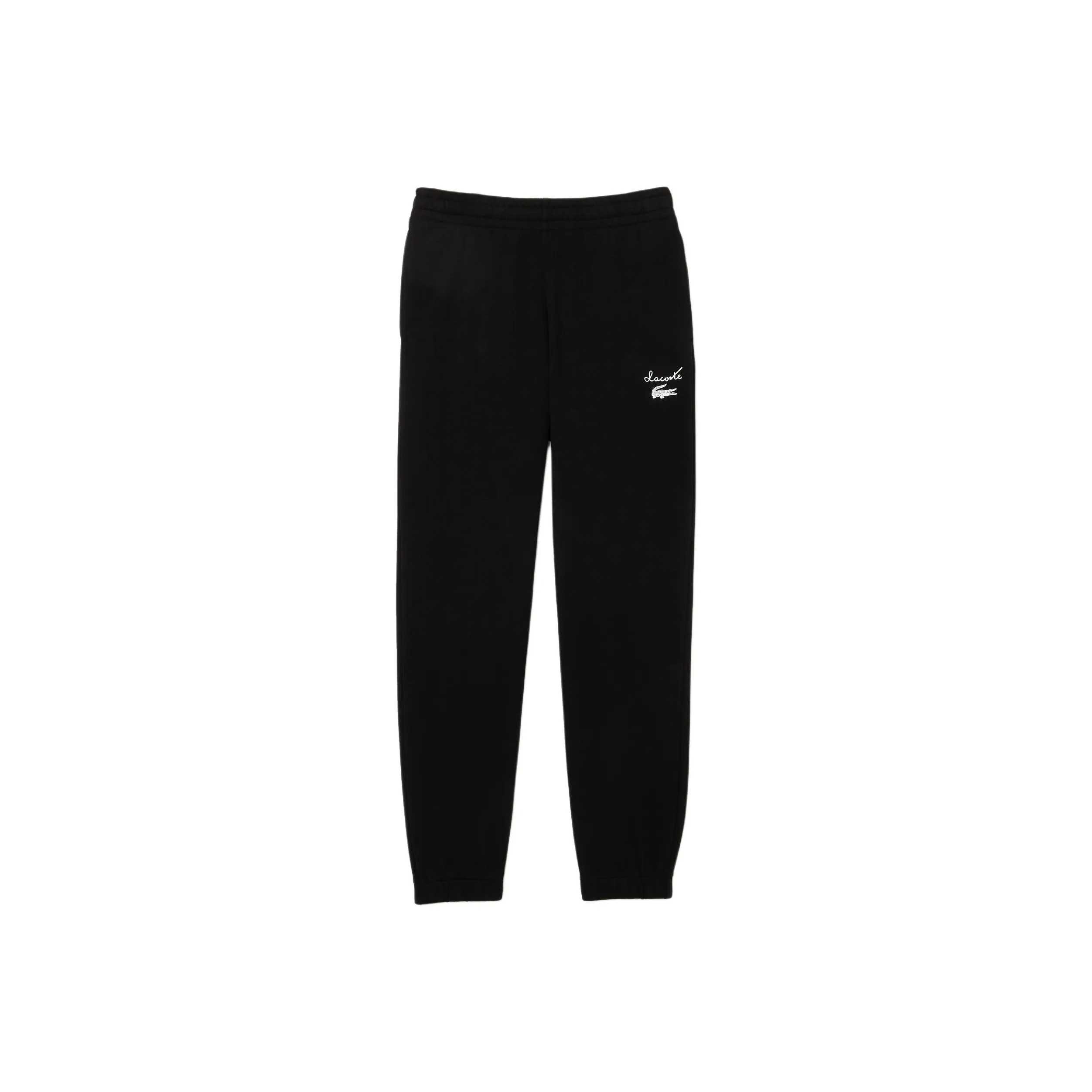 Lacoste Вязаные спортивные брюки женские черные