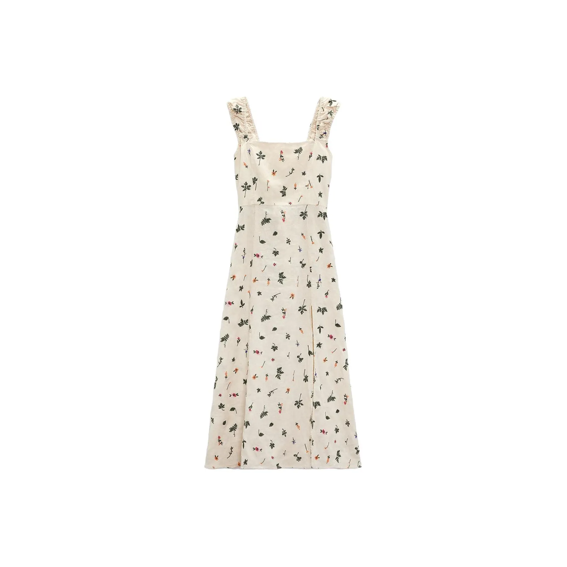 ZARA Slip Dresses Women's White