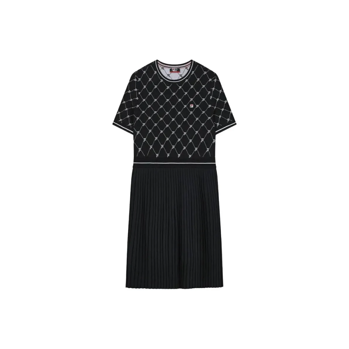 FILA MODERN HERITAGE SS24 Короткий рукав Платье Женское Легенда Синий