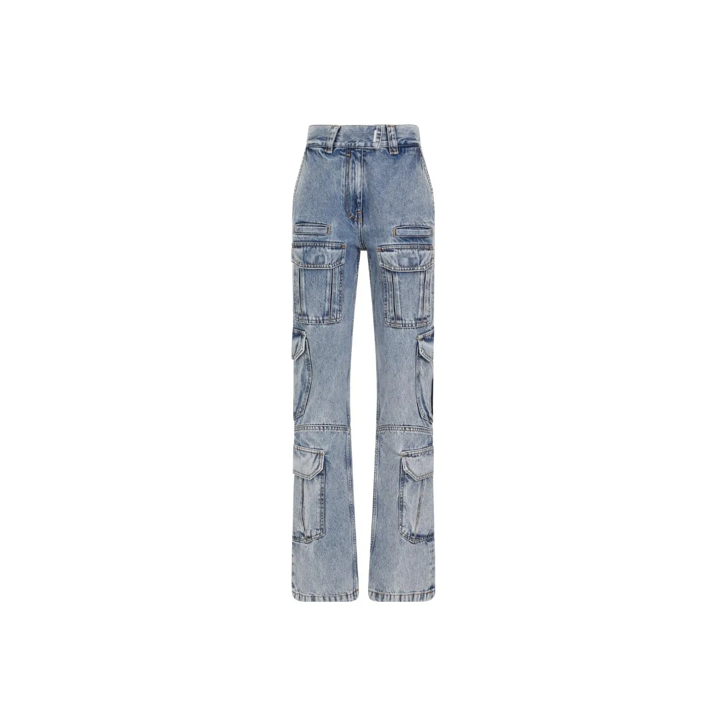 Givenchy Boot Cut Cargo Pants 'Light Blue'