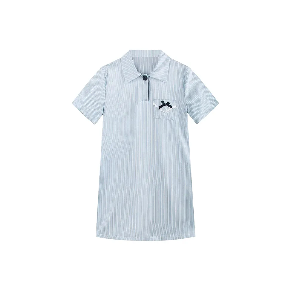 AURORA MUSE Short Sleeved Dress Women's Blue