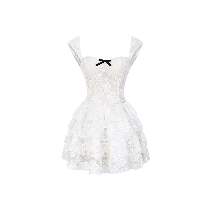 SKYA Белый Женские Слиплатья