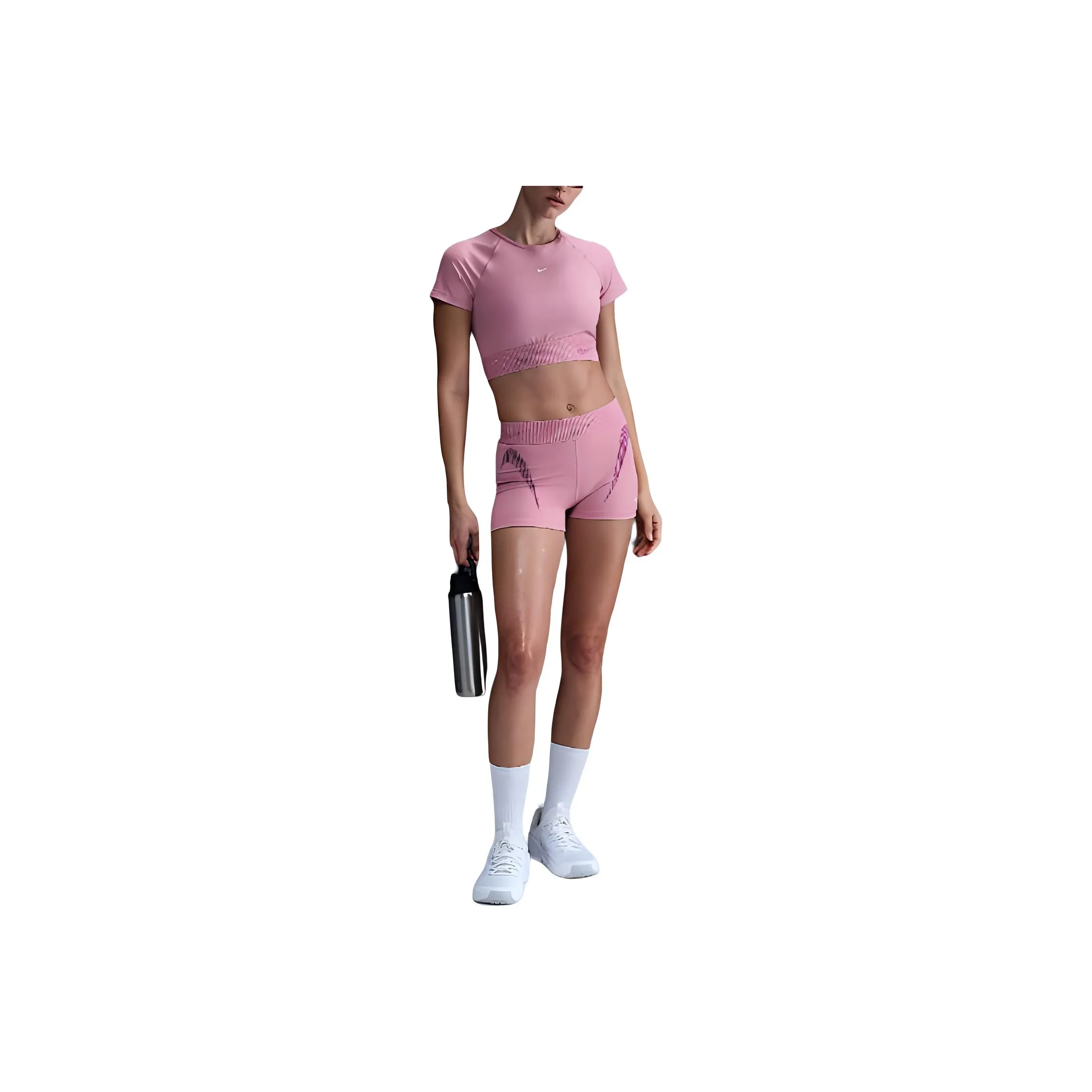 Nike Pro Women
s Mid Rise 3
 Graphic Biker Shorts