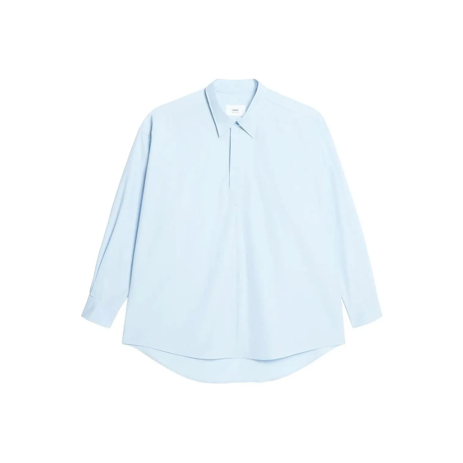 Ami Paris Cotton Shirt Dress