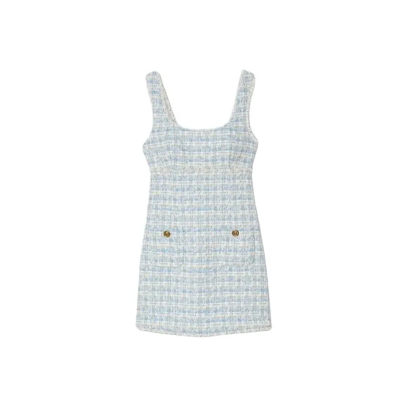 SANDRO Синие Женские Слиплатья