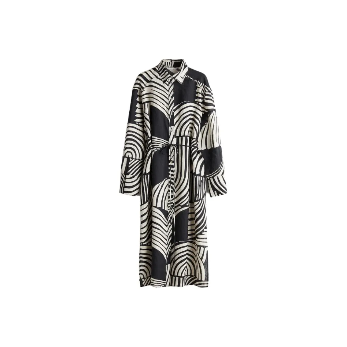 H&M Long Sleeved Dress Women's Black
