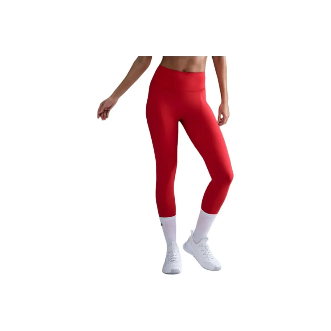 Nike Universa Women's Medium Support High Waisted 7/8 Leggings With blue